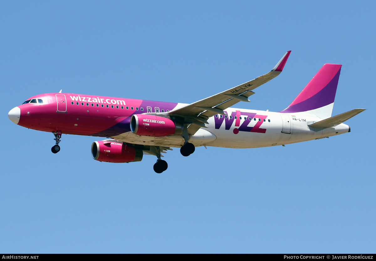 Aircraft Photo of HA-LYM | Airbus A320-232 | Wizz Air | AirHistory.net #546462
