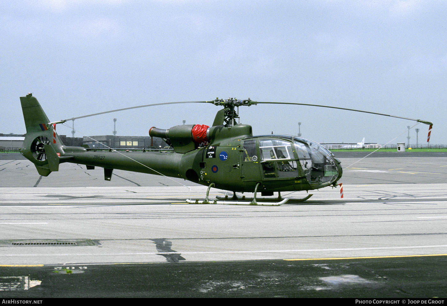 Aircraft Photo of ZB627 | Aerospatiale SA-341D Gazelle HT3 | UK - Air Force | AirHistory.net #546465