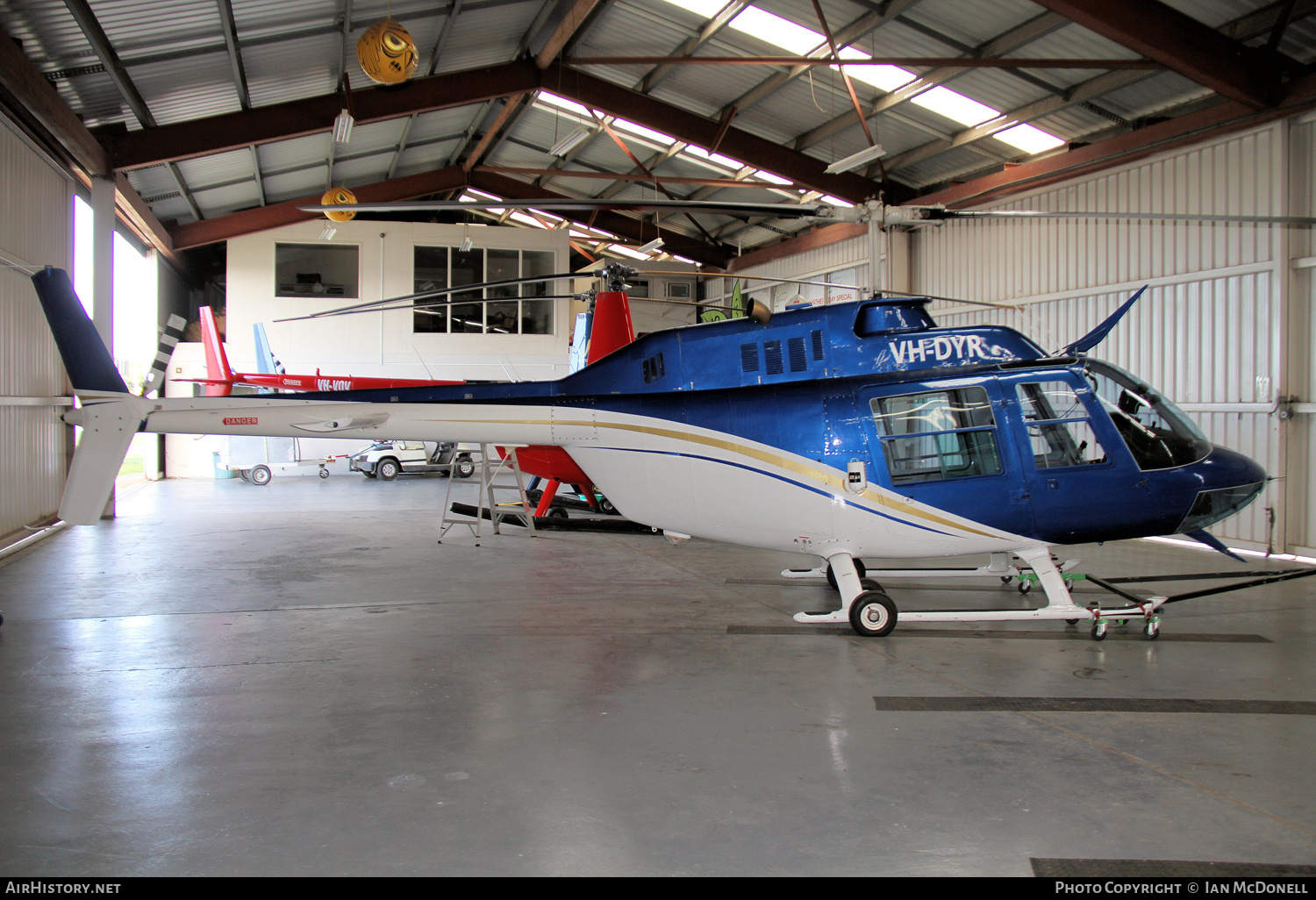 Aircraft Photo of VH-DYR | Agusta AB-206A-1 JetRanger | AirHistory.net #546466