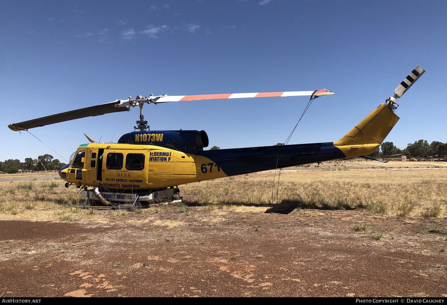 Aircraft Photo of N1073W | Bell 214B BigLifter | DFES - Department of Fire & Emergency Services | AirHistory.net #546468