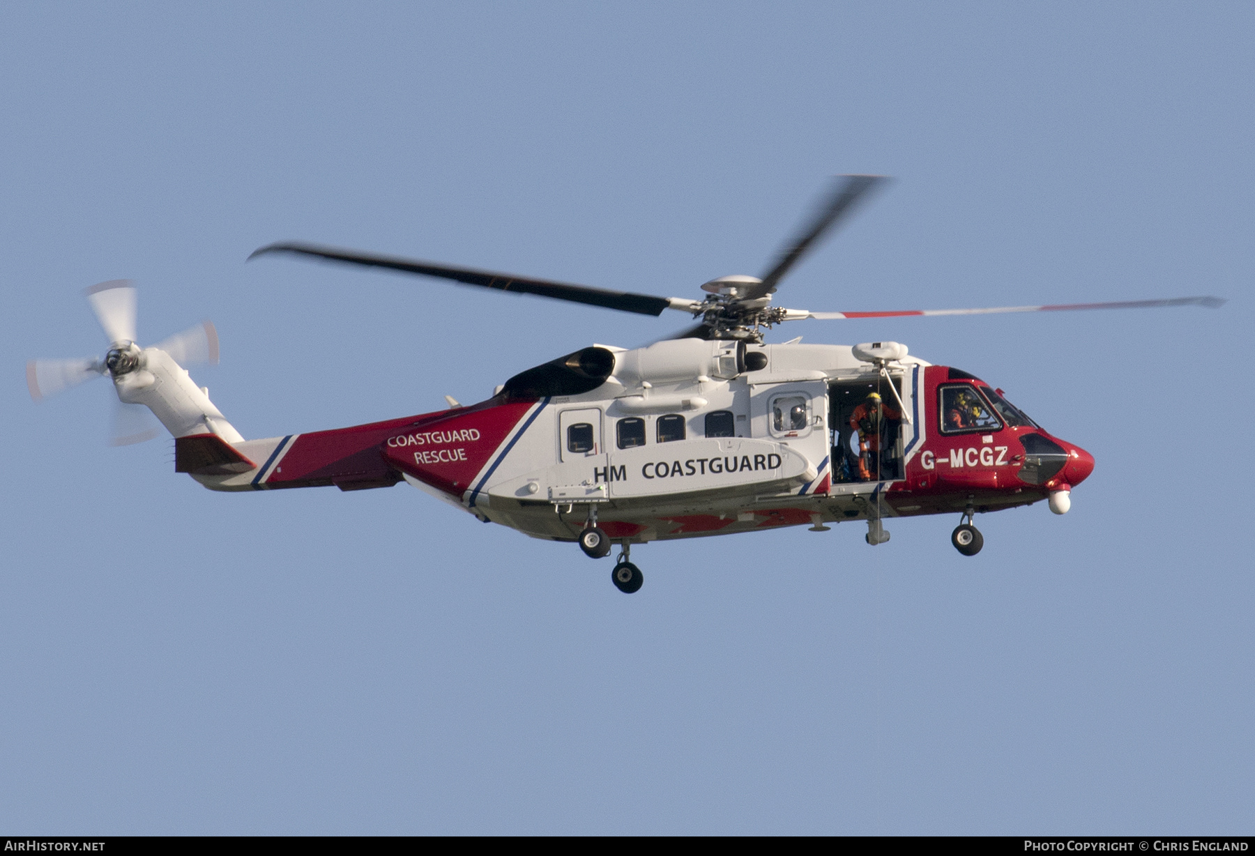 Aircraft Photo of G-MCGZ | Sikorsky S-92A | HM Coastguard | AirHistory.net #546470