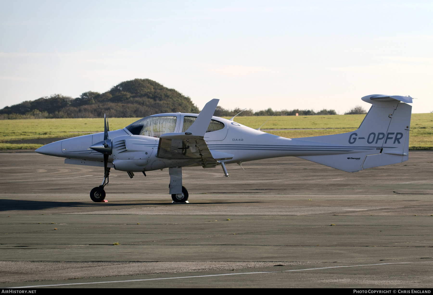 Aircraft Photo of G-OPFR | Diamond DA42 Twin Star | AirHistory.net #546471