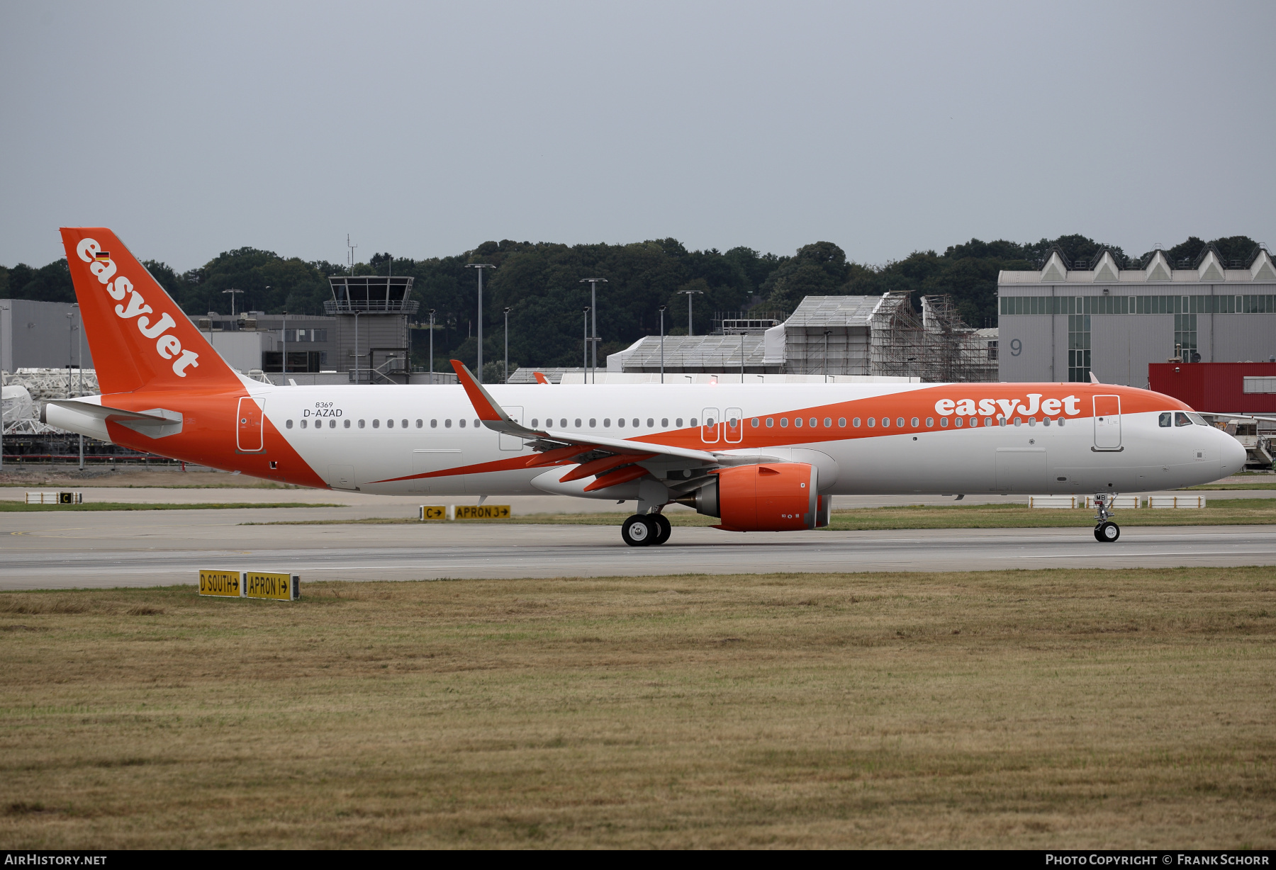 Aircraft Photo of D-AZAD | Airbus A321-251NX | EasyJet | AirHistory.net #546482
