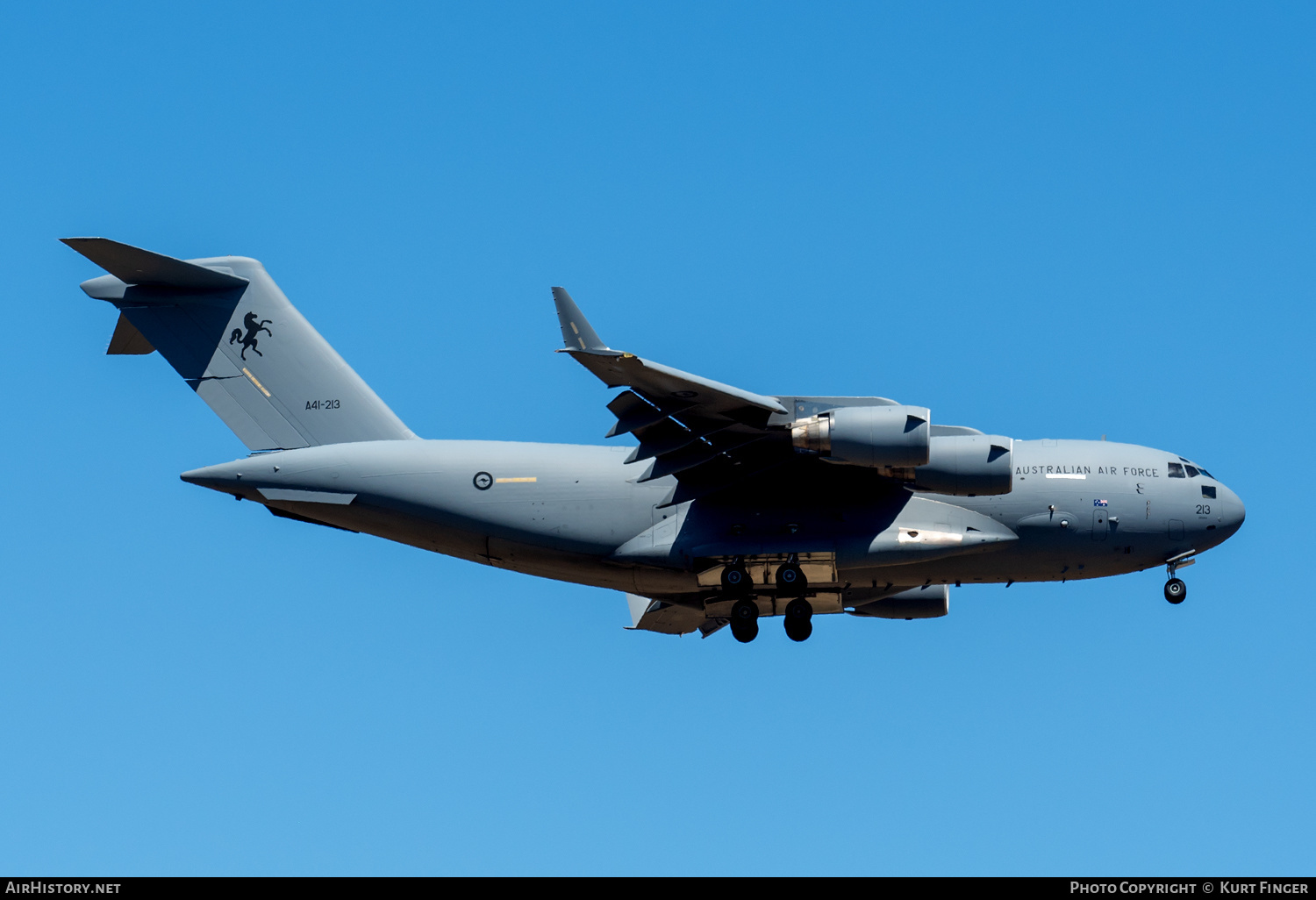 Aircraft Photo of A41-213 | Boeing C-17A Globemaster III | Australia - Air Force | AirHistory.net #546497