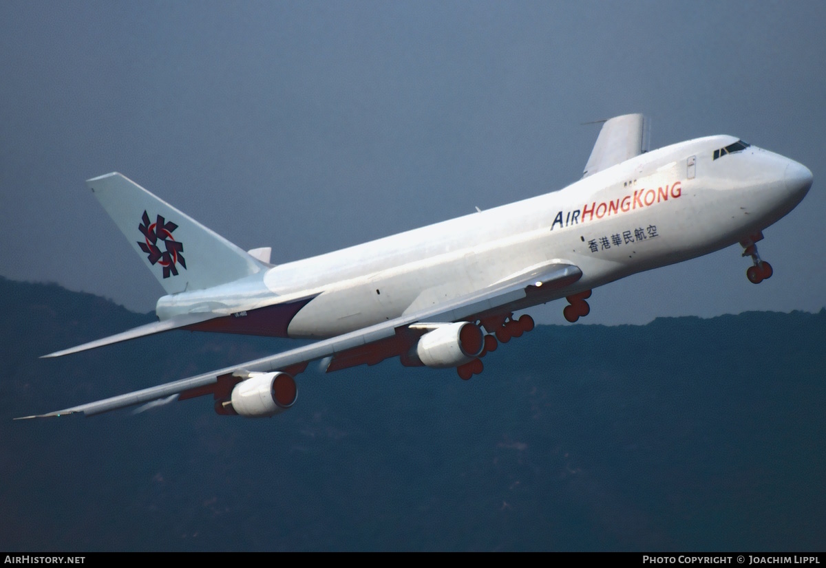 Aircraft Photo of VR-HMD | Boeing 747-2L5B(SF) | Air Hong Kong | AirHistory.net #546509