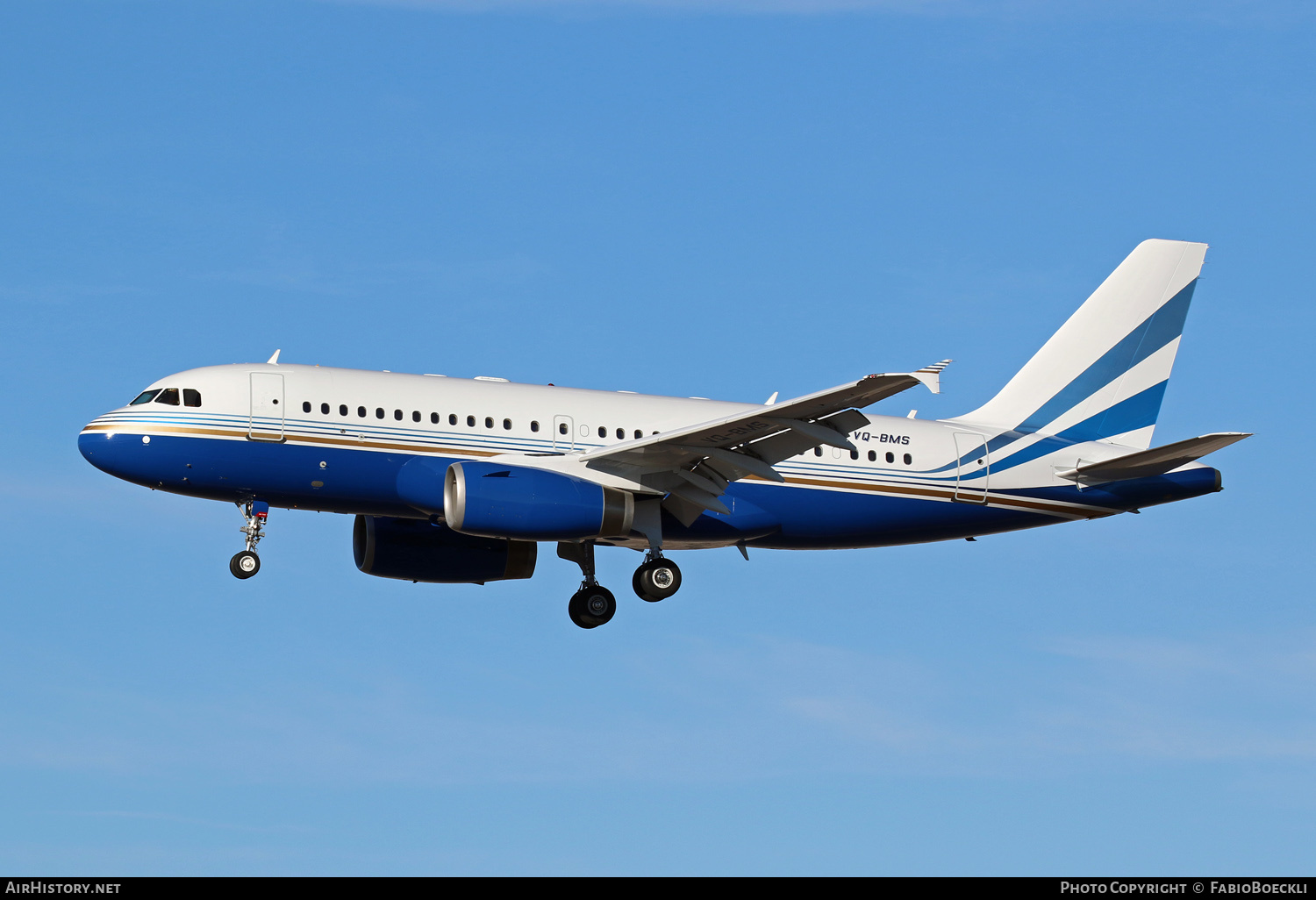 Aircraft Photo of VQBMS Airbus ACJ319 (A319133/CJ) Las Vegas