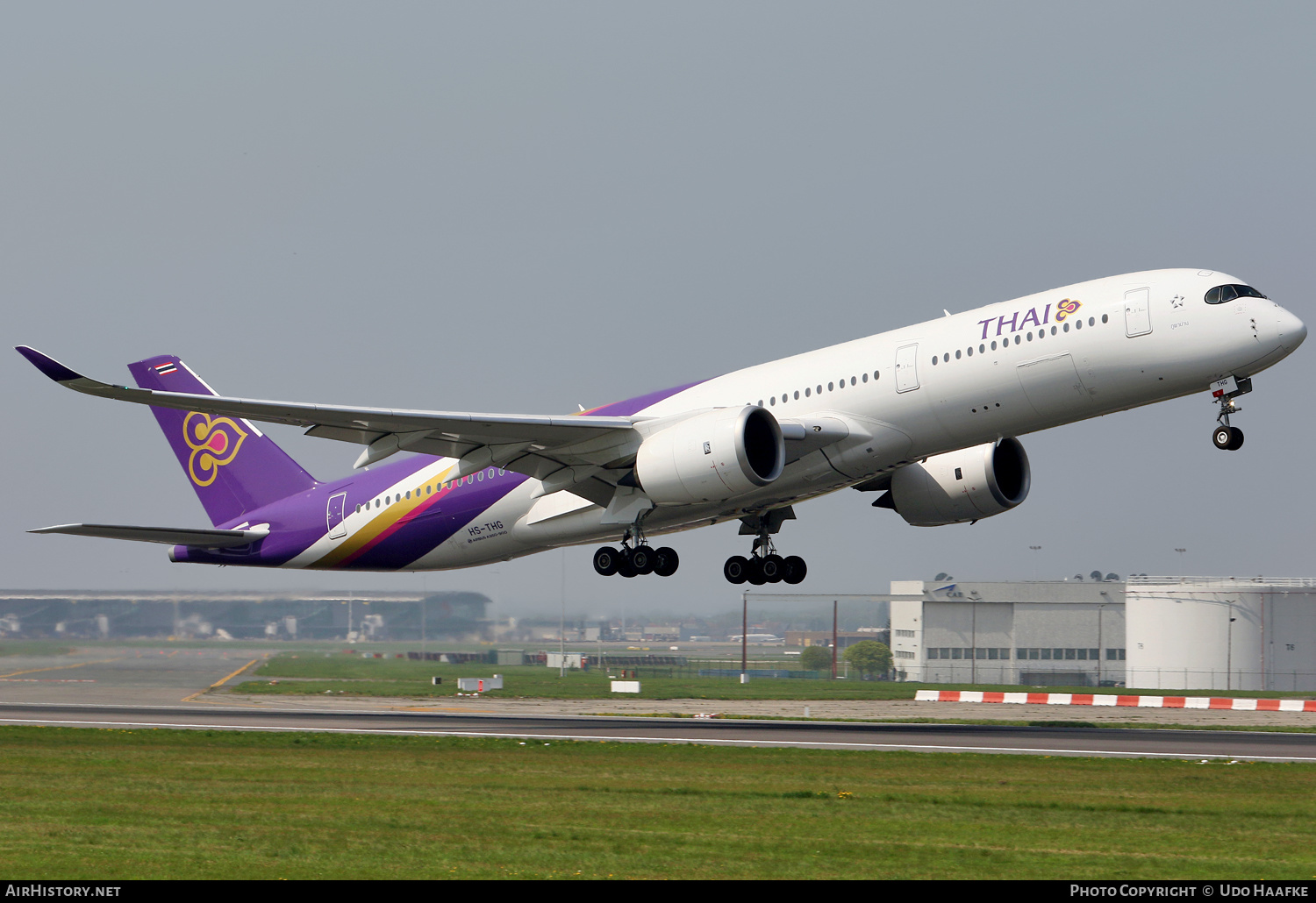 Aircraft Photo of HS-THG | Airbus A350-941 | Thai Airways International | AirHistory.net #546531