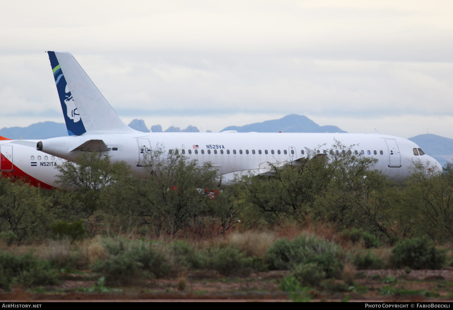 Aircraft Photo of N529VA | Airbus A319-112 | Alaska Airlines | AirHistory.net #546533