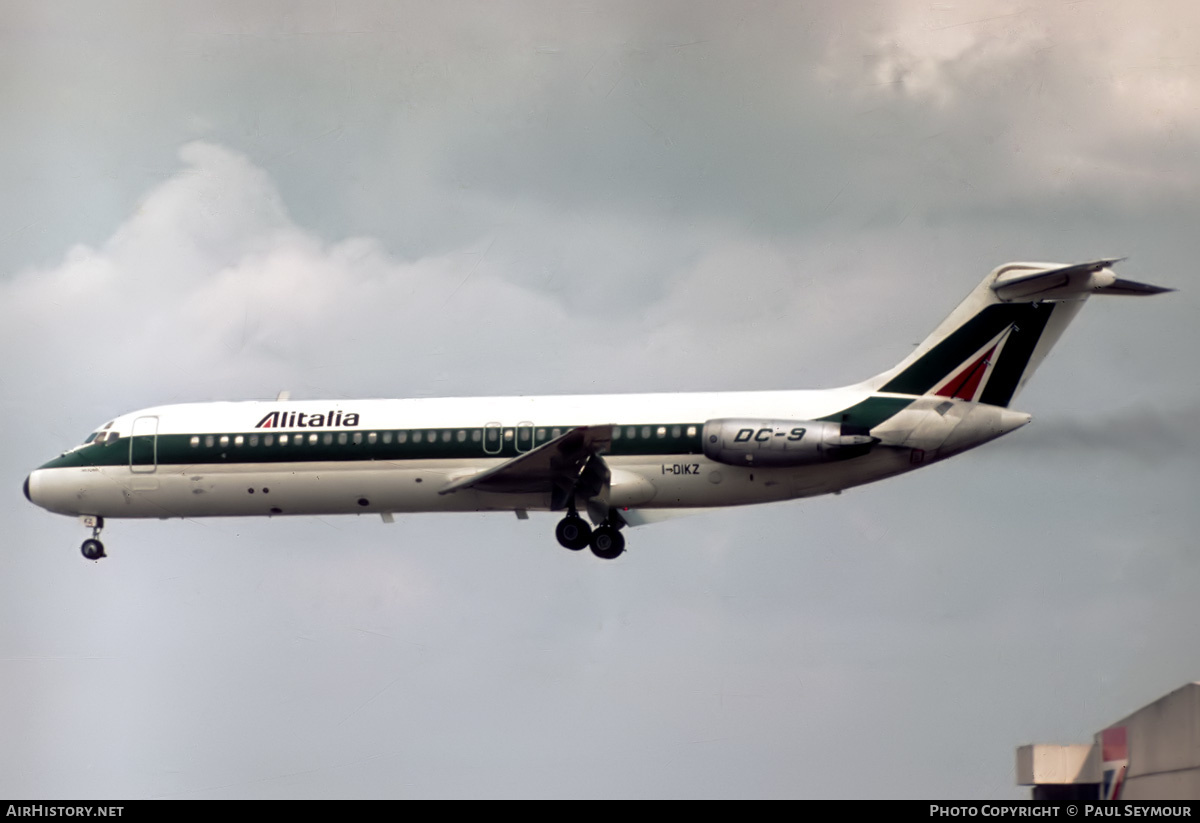 Aircraft Photo of I-DIKZ | McDonnell Douglas DC-9-32 | Alitalia | AirHistory.net #546535