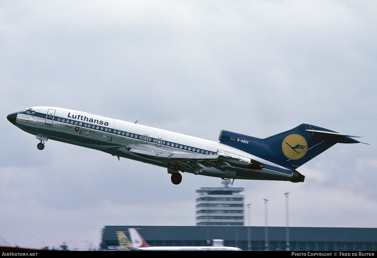 Aircraft Photo of D-ABIX | Boeing 727-30C | Lufthansa | AirHistory.net #546546