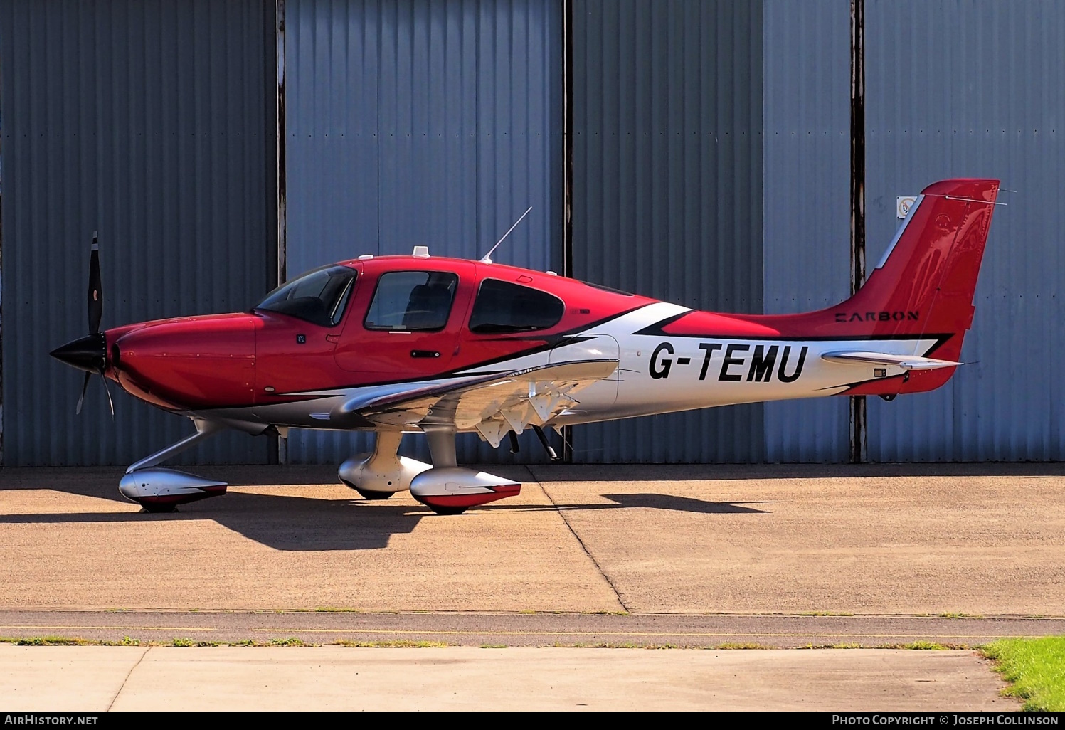 Aircraft Photo of G-TEMU | Cirrus SR-22T G6-GTS Carbon | AirHistory.net #546558