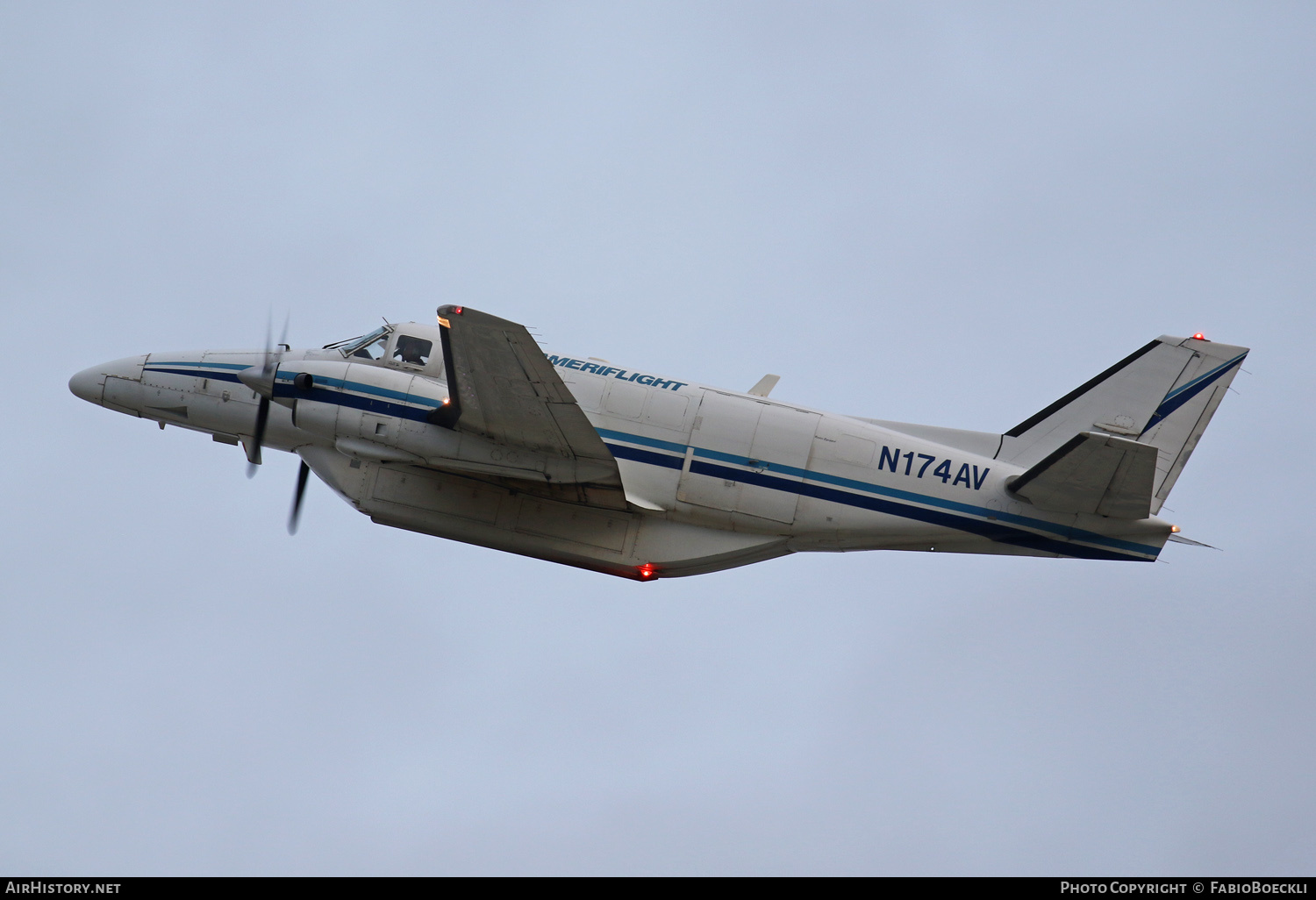 Aircraft Photo of N174AV | Beech B99 Airliner | Ameriflight | AirHistory.net #546583