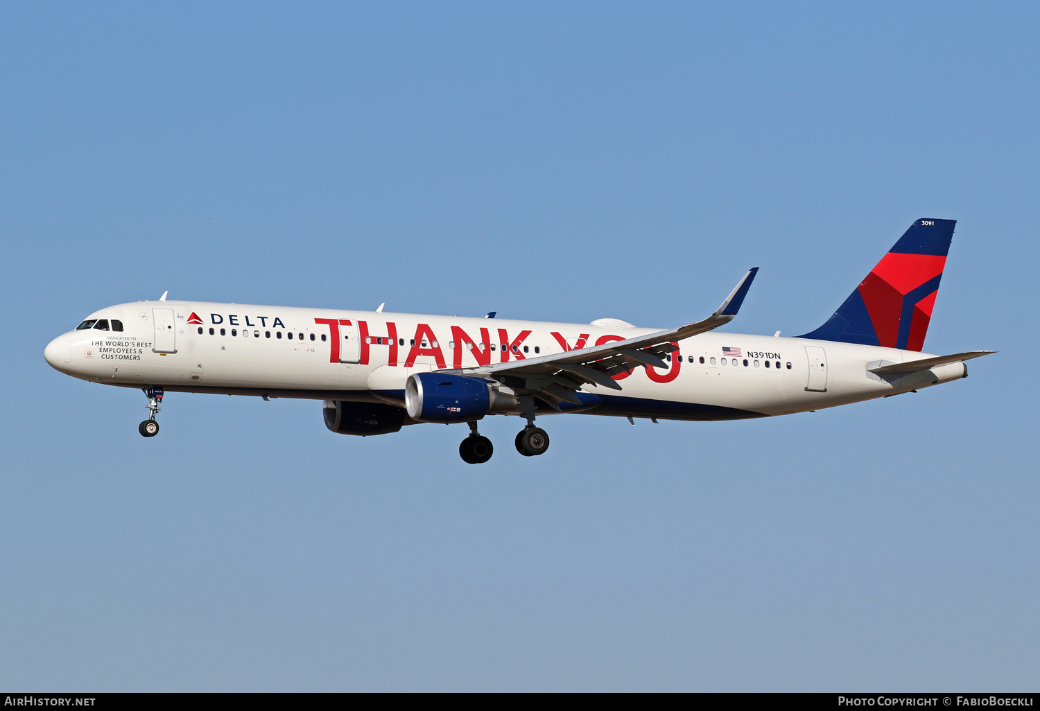 Aircraft Photo of N391DN | Airbus A321-211 | Delta Air Lines | AirHistory.net #546585