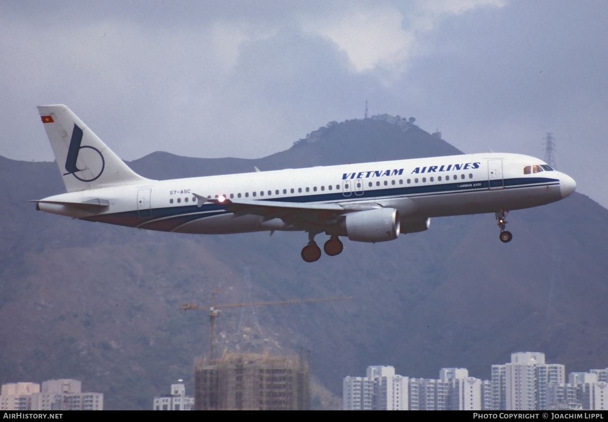 Aircraft Photo of S7-ASC | Airbus A320-214 | Vietnam Airlines | AirHistory.net #546600