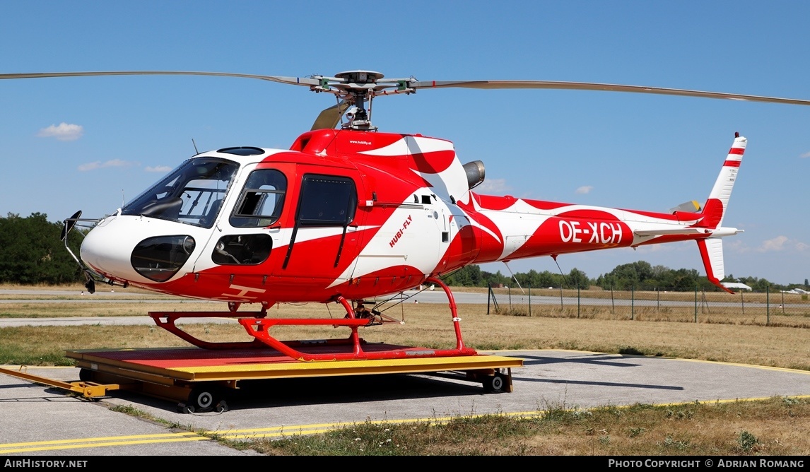 Aircraft Photo of OE-XCH | Eurocopter AS-350B-2 Ecureuil | Hubi-Fly Helikopter | AirHistory.net #546617