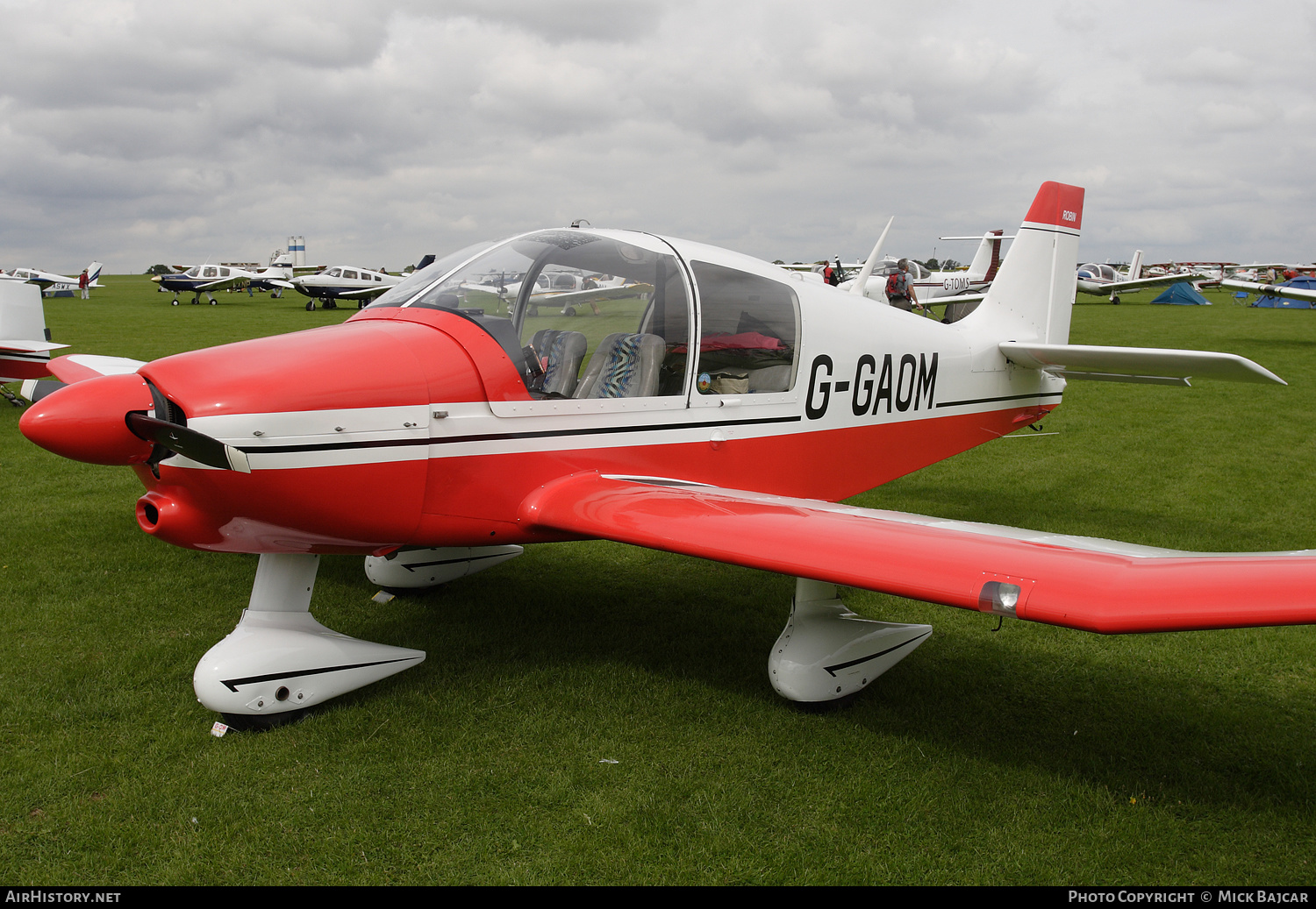 Aircraft Photo of G-GAOM | Robin DR-400-120 Dauphin 2+2 | AirHistory.net #546620