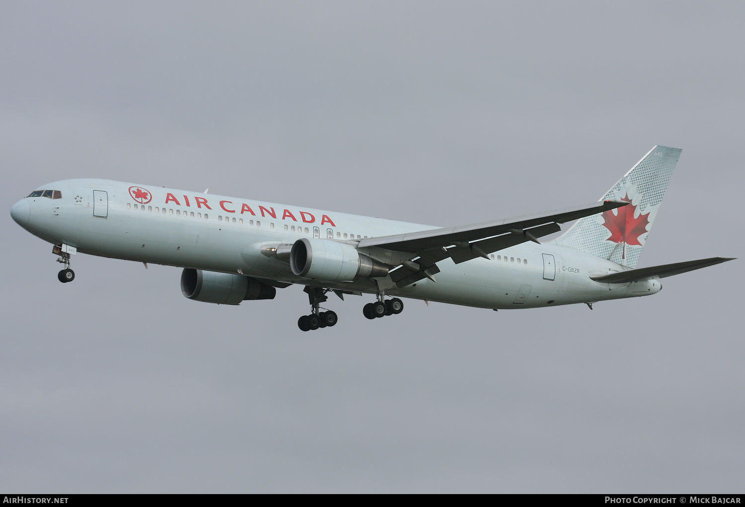 Aircraft Photo of C-GBZR | Boeing 767-38E/ER | Air Canada | AirHistory.net #546625