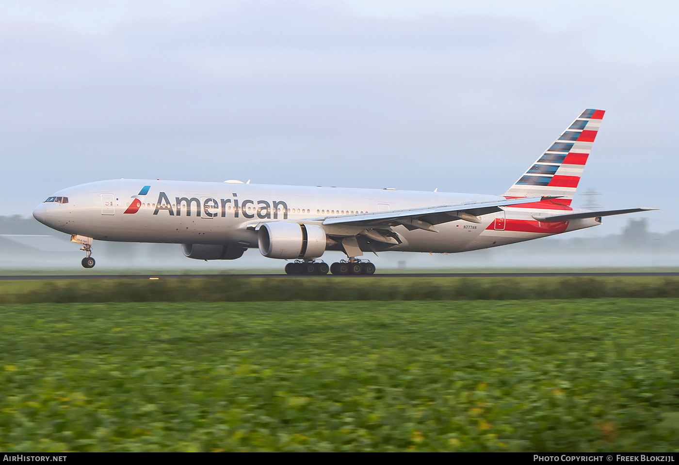 Aircraft Photo of N777AN | Boeing 777-223/ER | American Airlines | AirHistory.net #546641