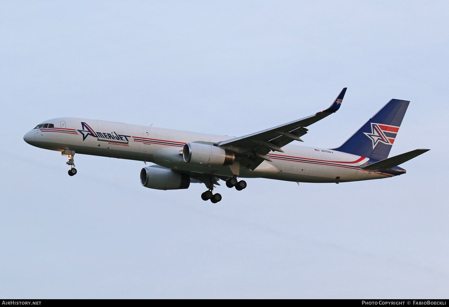 Aircraft Photo of N172AJ | Boeing 757-223(PCF) | Amerijet International | AirHistory.net #546658