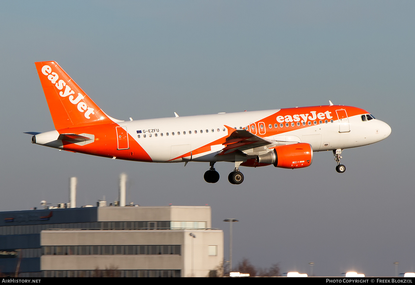 Aircraft Photo of G-EZFU | Airbus A319-111 | EasyJet | AirHistory.net #546659