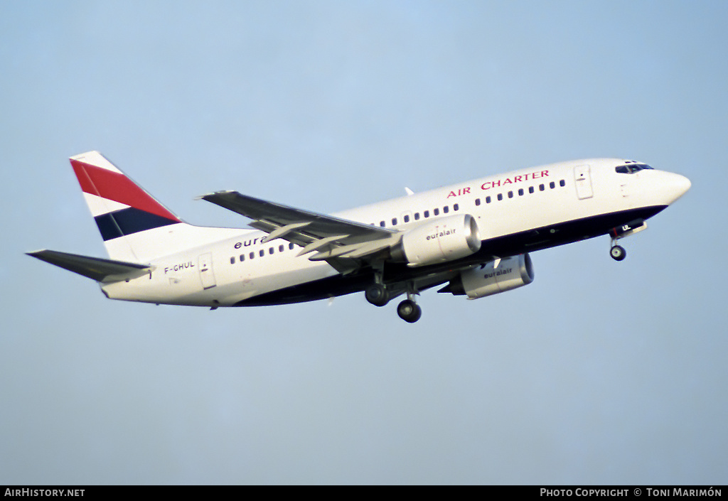 Aircraft Photo of F-GHUL | Boeing 737-53C | Euralair | AirHistory.net #546663
