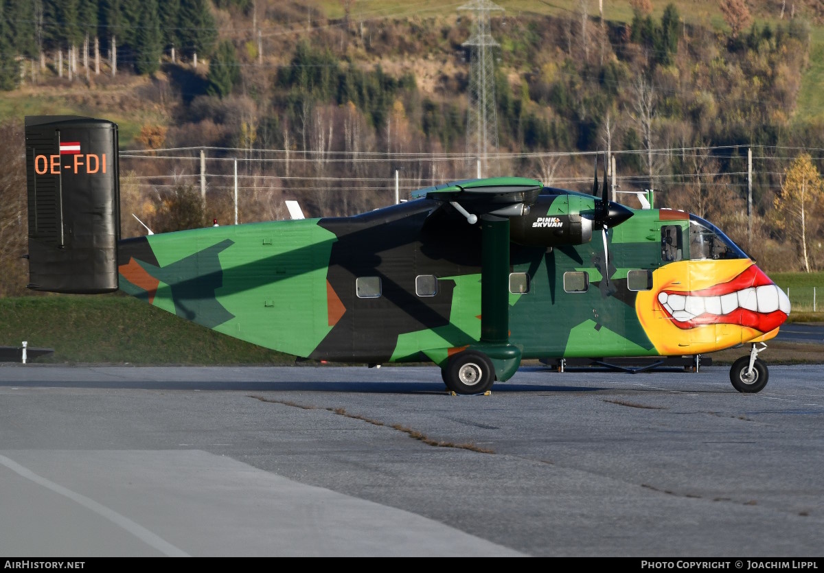 Aircraft Photo of OE-FDI | Short SC.7 Skyvan 3M-400 | Pink Aviation Services | AirHistory.net #546671