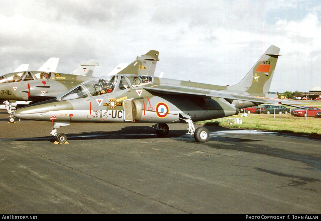 Aircraft Photo of E114 | Dassault-Dornier Alpha Jet E | France - Air Force | AirHistory.net #546683