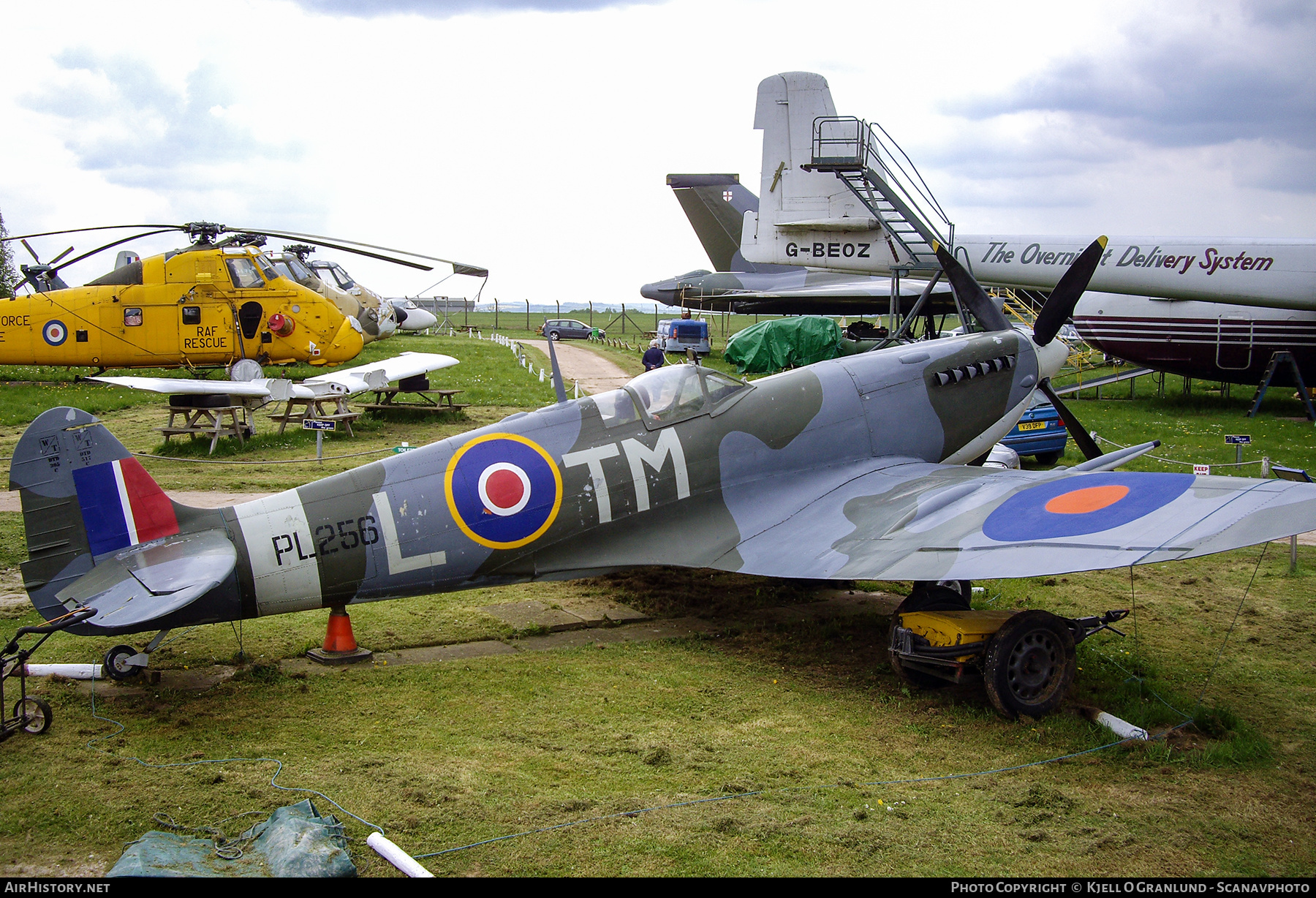 Aircraft Photo of PL256 | Supermarine Spitfire (model) | UK - Air Force | AirHistory.net #546692