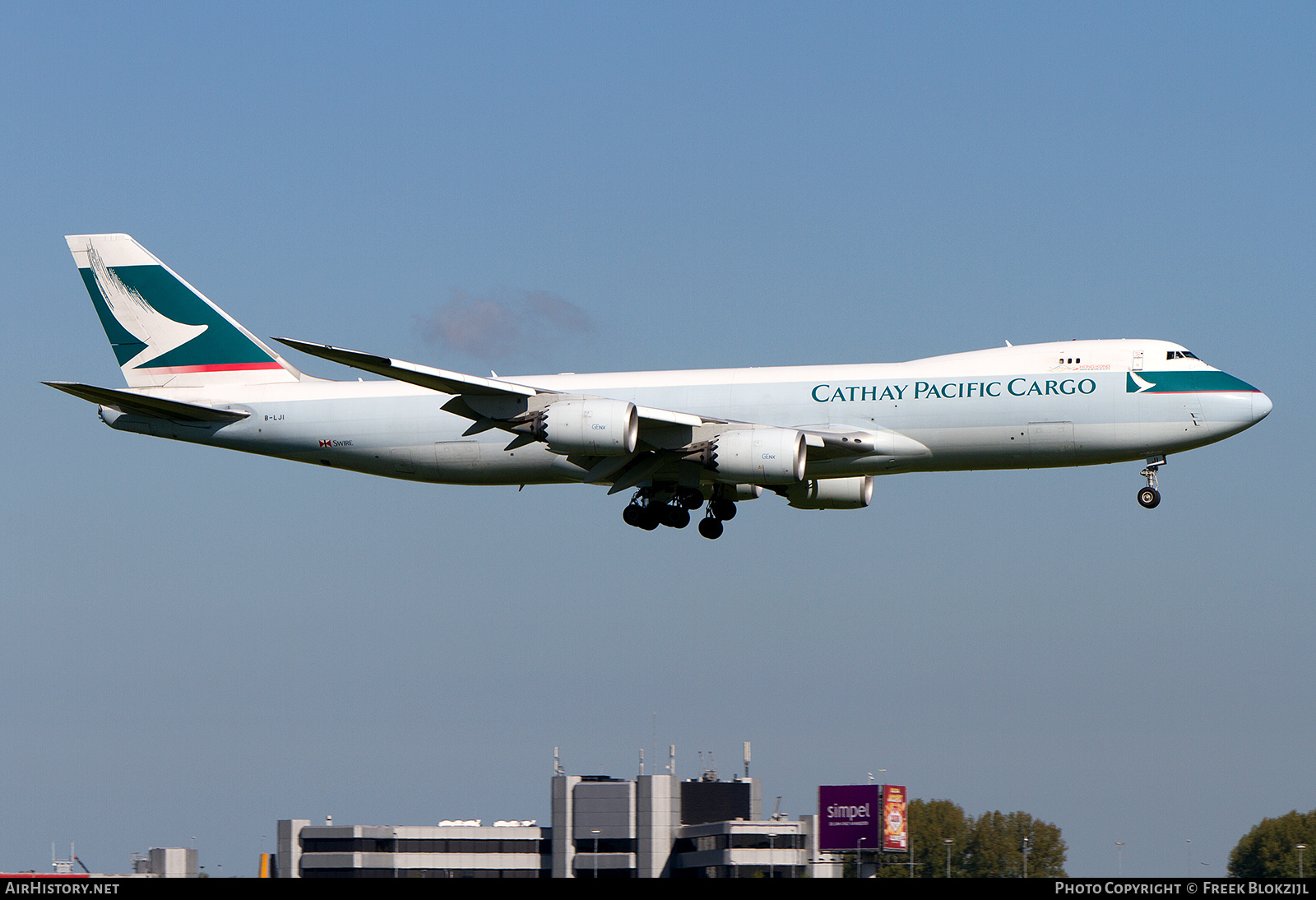 Aircraft Photo of B-LJI | Boeing 747-867F/SCD | Cathay Pacific Airways Cargo | AirHistory.net #546696