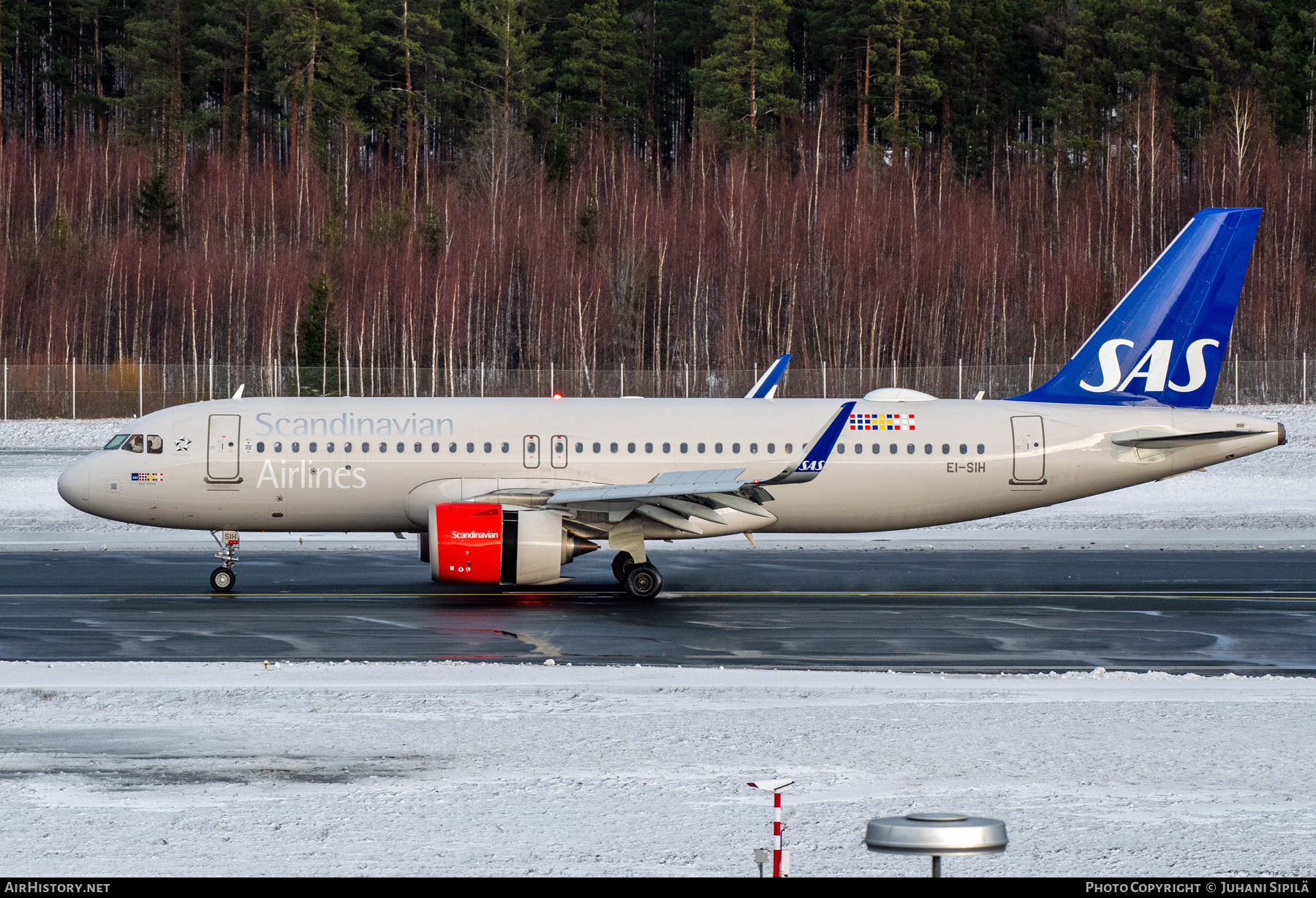Aircraft Photo of EI-SIH | Airbus A320-251N | Scandinavian Airlines - SAS | AirHistory.net #546697