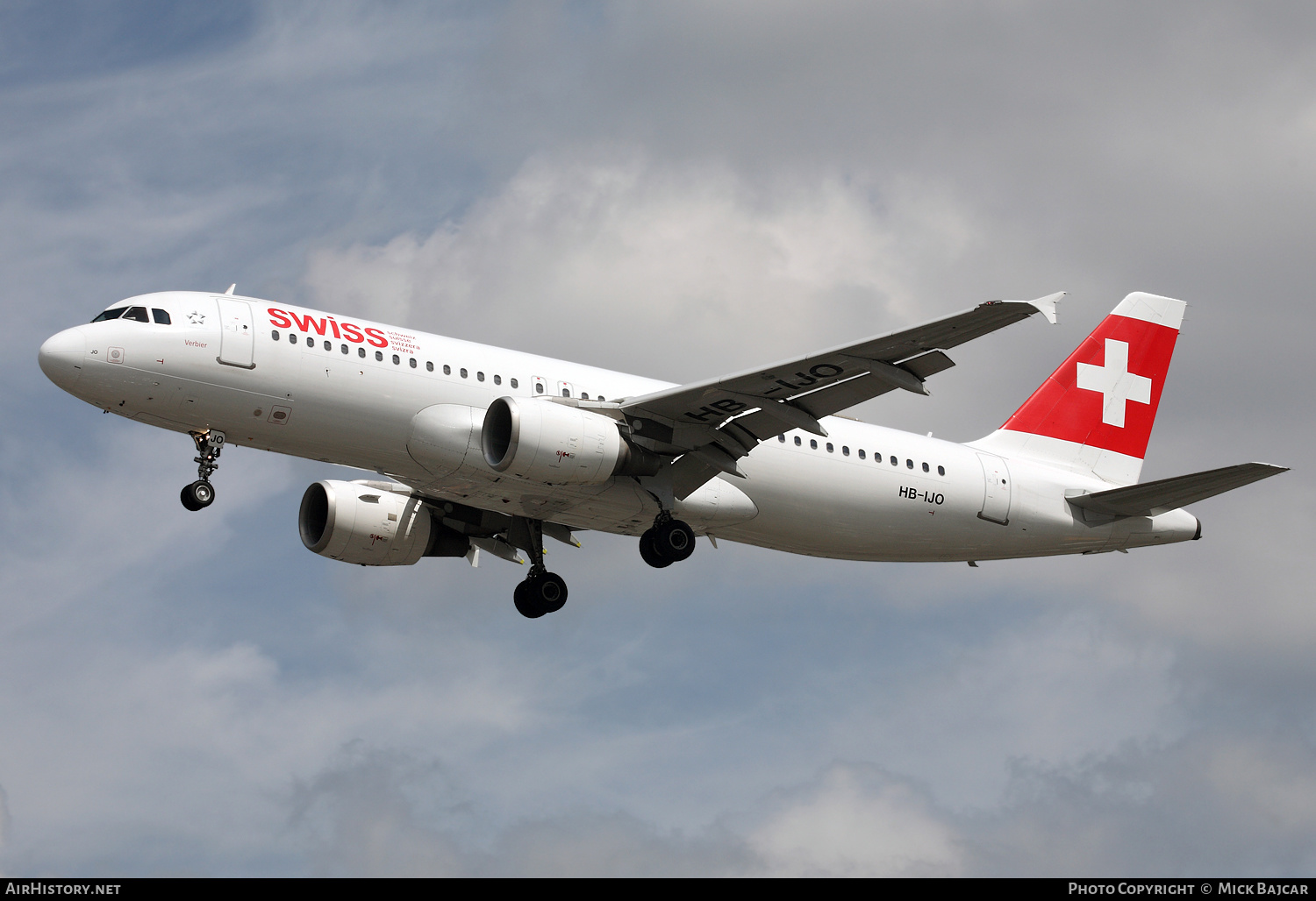 Aircraft Photo of HB-IJO | Airbus A320-214 | Swiss International Air Lines | AirHistory.net #546702