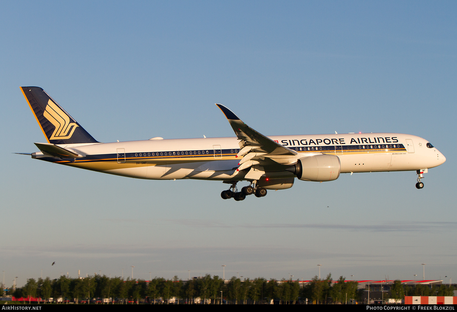 Aircraft Photo of 9V-SMP | Airbus A350-941 | Singapore Airlines | AirHistory.net #546707