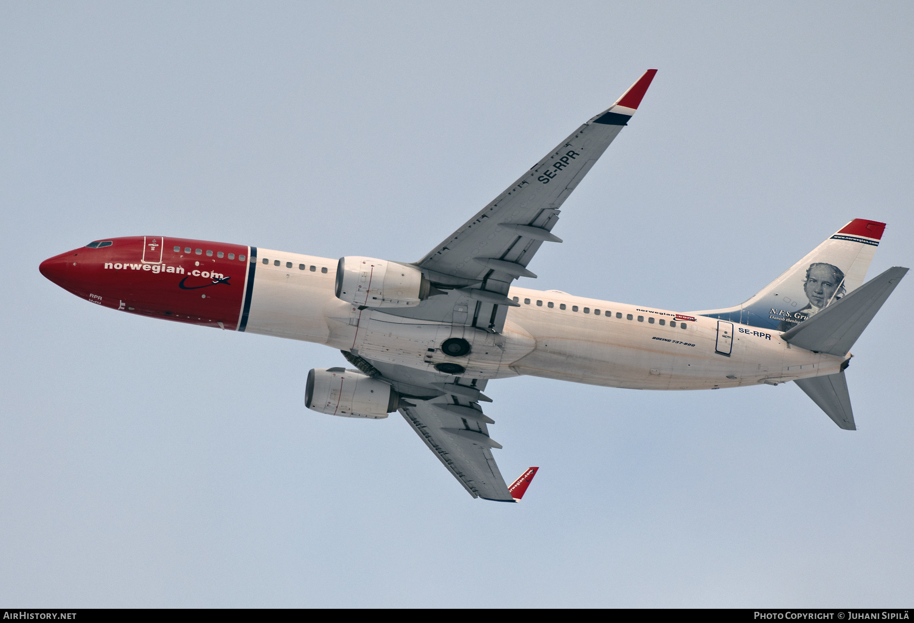 Aircraft Photo of SE-RPR | Boeing 737-8JP | Norwegian | AirHistory.net #546711