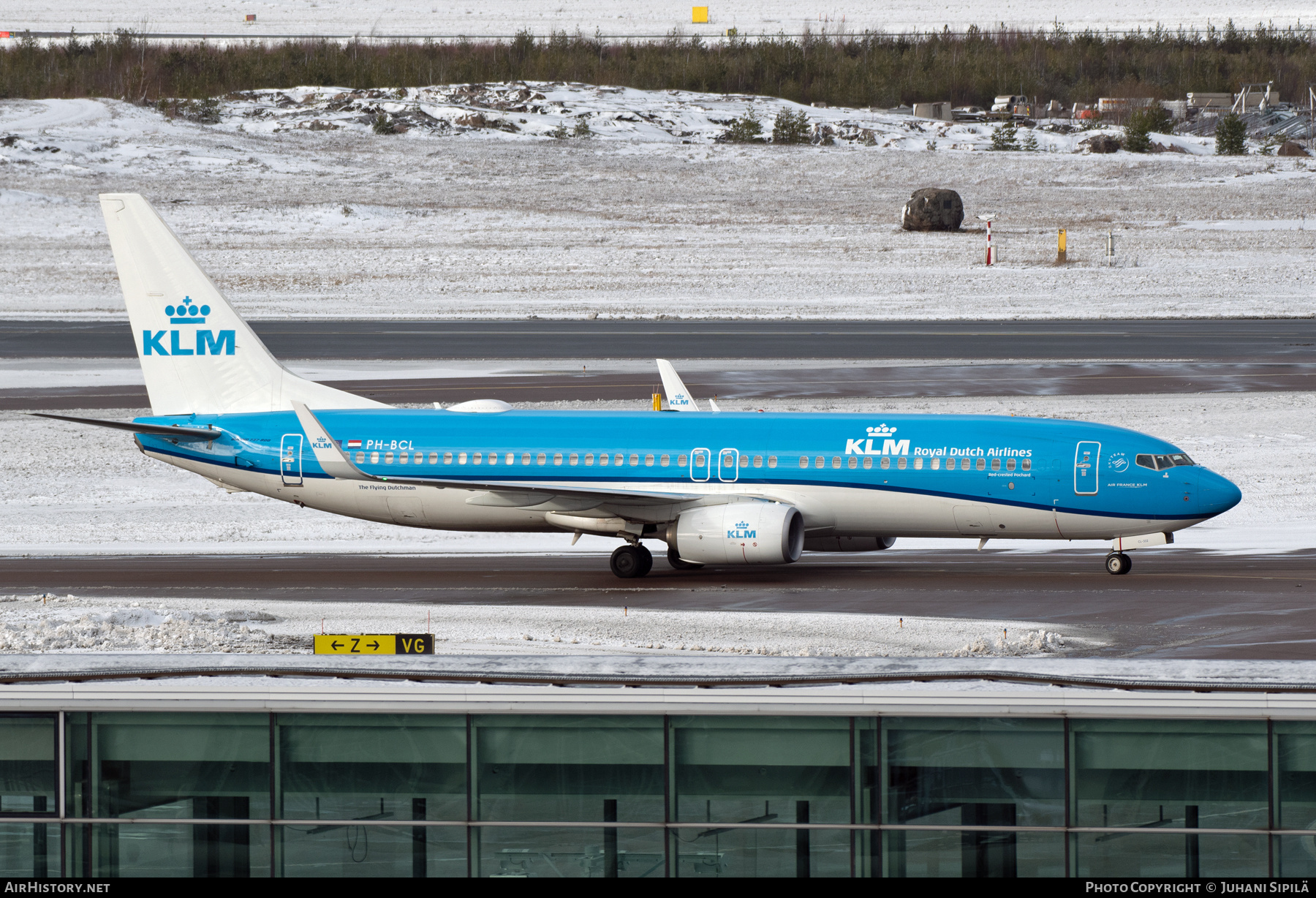 Aircraft Photo of PH-BCL | Boeing 737-800 | KLM - Royal Dutch Airlines | AirHistory.net #546722