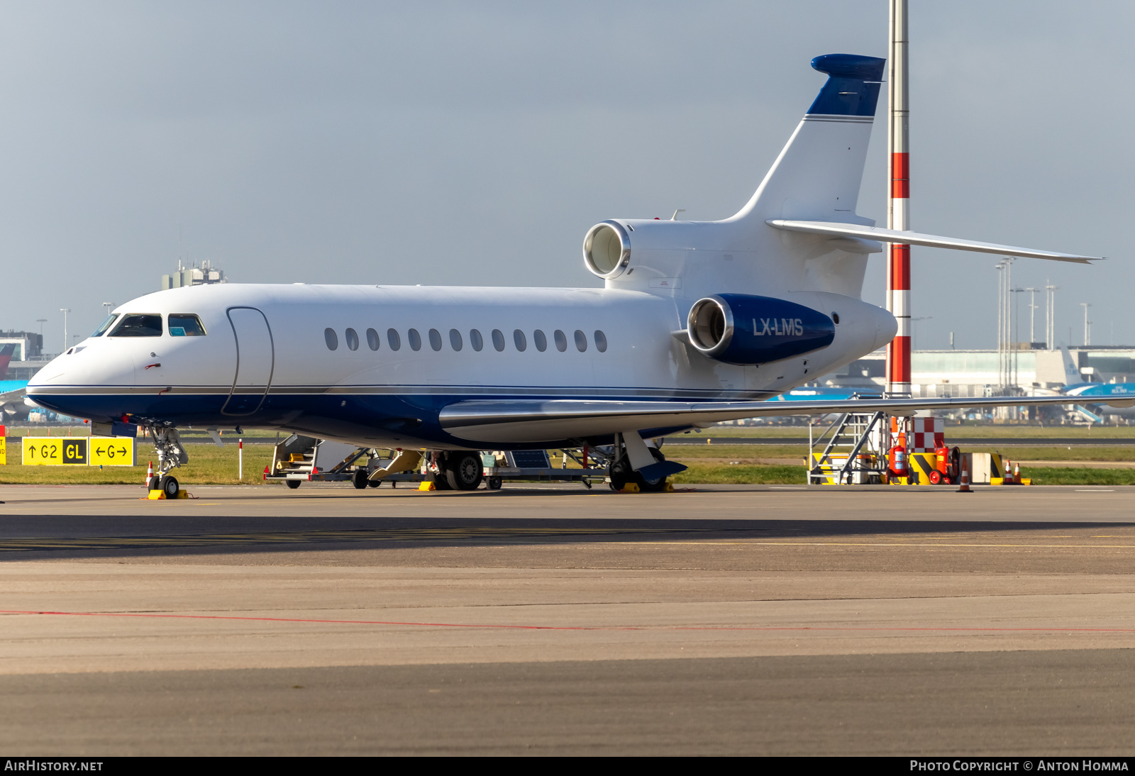 Aircraft Photo of LX-LMS | Dassault Falcon 7X | AirHistory.net #546737