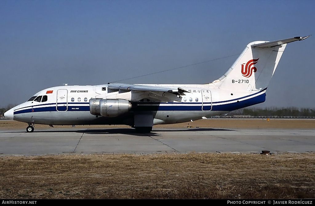 Aircraft Photo of B-2710 | British Aerospace BAe-146-100 | Air China | AirHistory.net #546745
