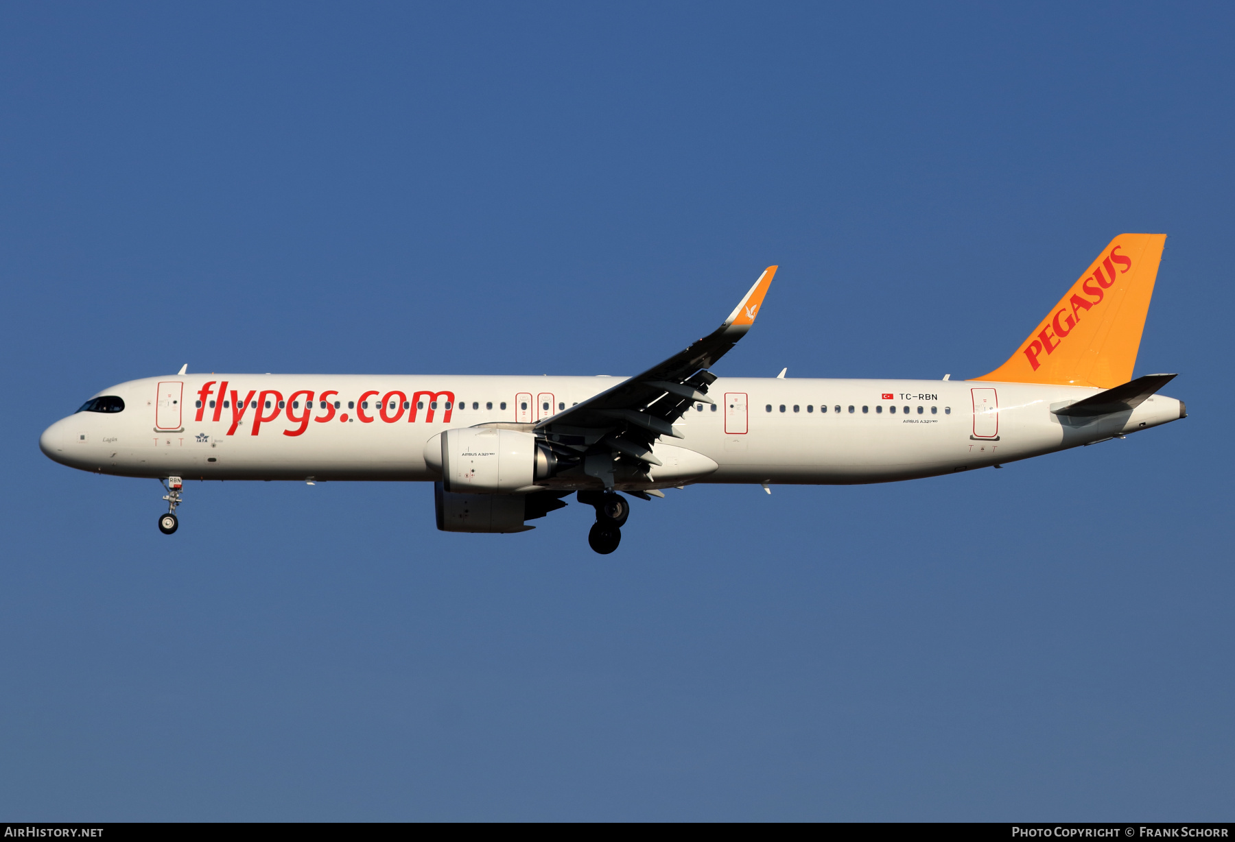 Aircraft Photo of TC-RBN | Airbus A321-251NX | Pegasus Airlines | AirHistory.net #546752