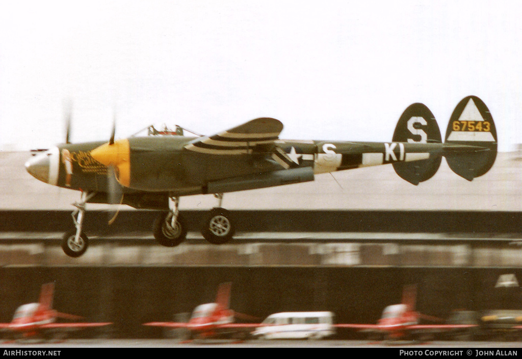 Aircraft Photo of N3145X / NX3145X / 67543 | Lockheed P-38J Lightning | USA - Air Force | AirHistory.net #546775