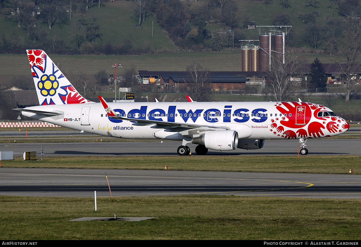 Aircraft Photo of HB-JLT | Airbus A320-214 | Edelweiss Air | AirHistory.net #546779