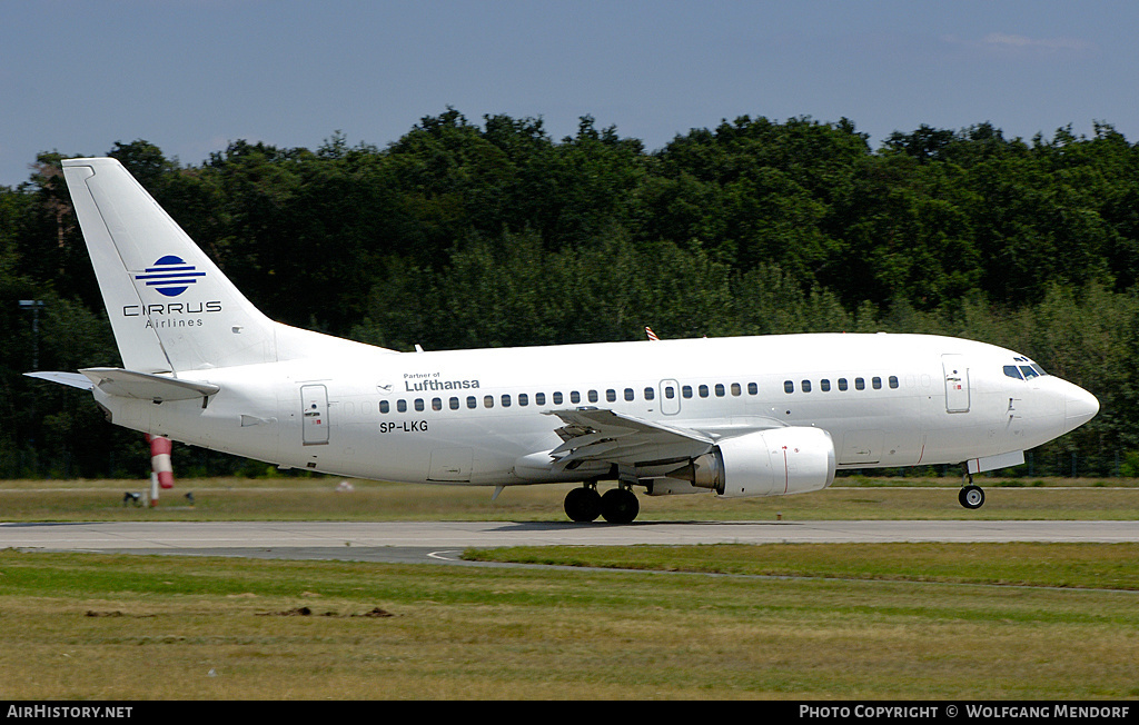 Aircraft Photo of SP-LKG | Boeing 737-53C | Cirrus Airlines | AirHistory.net #546784