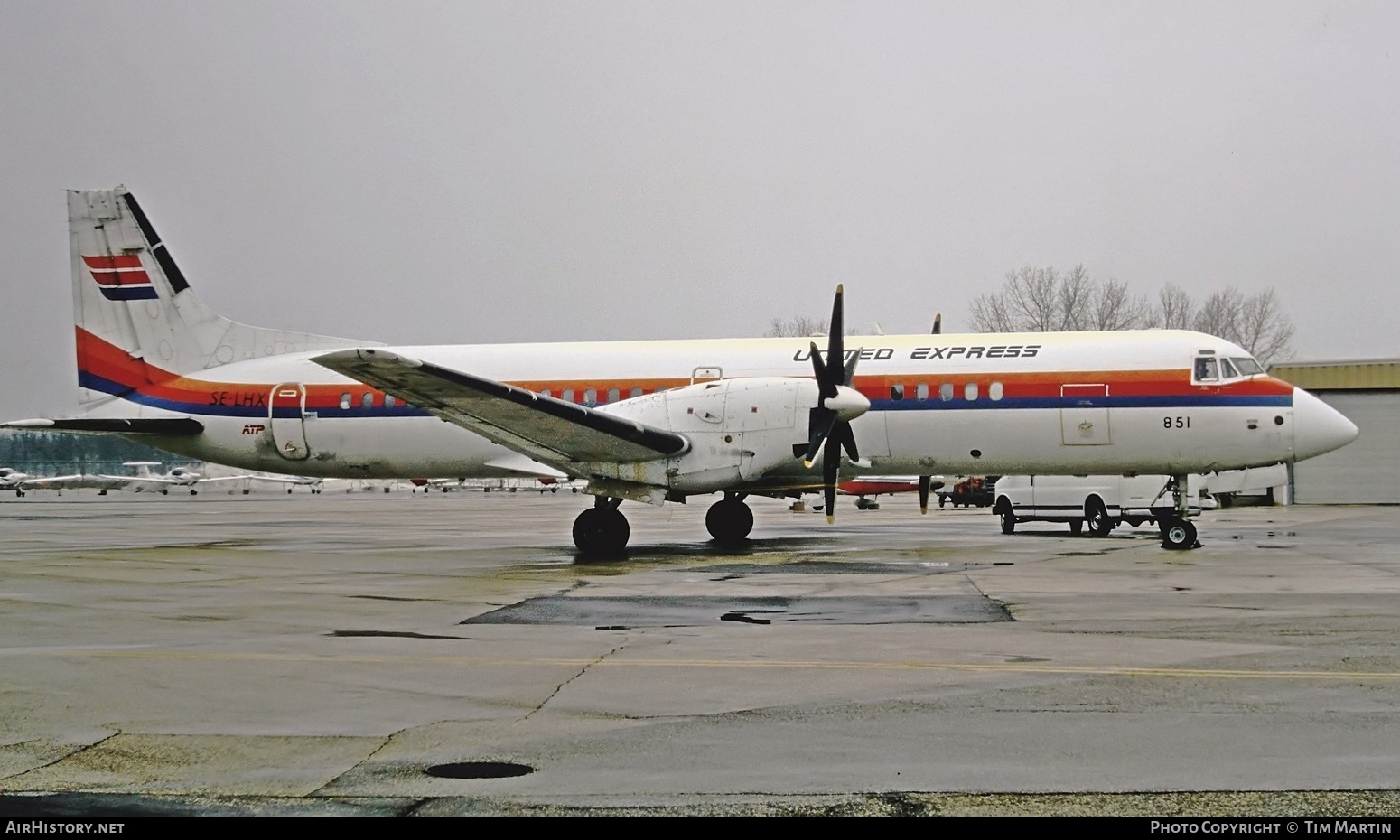 Aircraft Photo of SE-LHX | British Aerospace ATP | United Express | AirHistory.net #546791