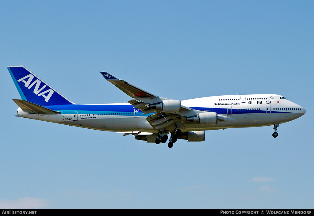 Aircraft Photo of JA8097 | Boeing 747-481 | All Nippon Airways - ANA | AirHistory.net #546796