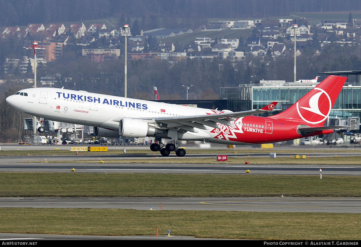 Aircraft Photo of TC-JNB | Airbus A330-203 | Turkish Airlines | AirHistory.net #546797