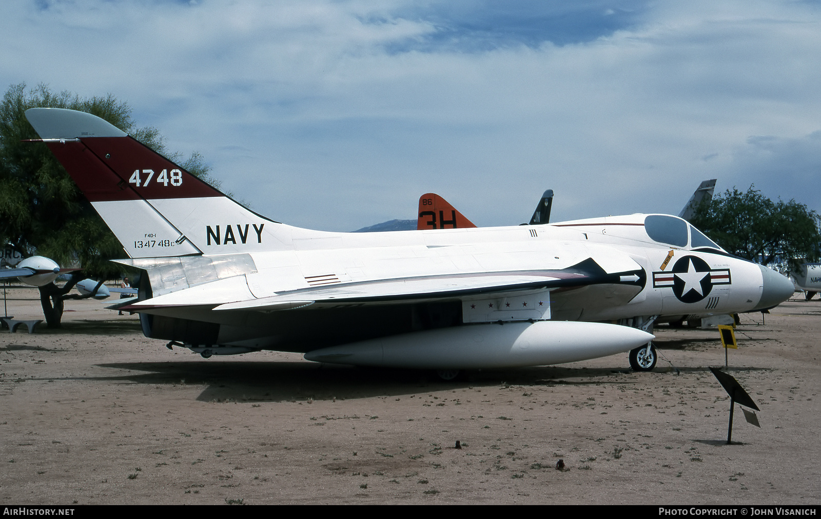 Aircraft Photo of 134748 / 4748 | Douglas F-6A Skyray (F4D-1) | USA - Navy | AirHistory.net #546805