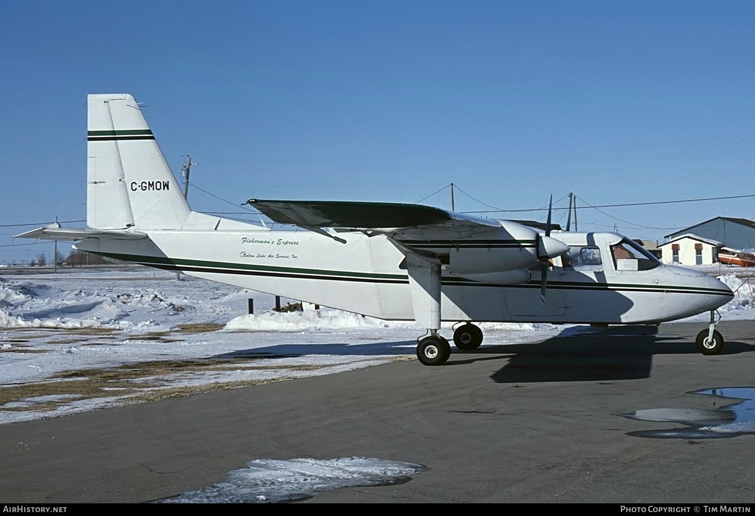 Aircraft Photo of C-GMOW | Britten-Norman BN-2A-27 Islander | Bolton Lake Air Services | AirHistory.net #546809