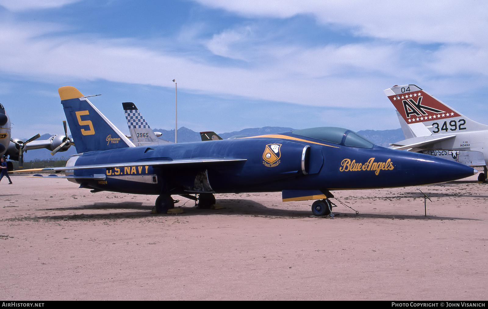 Aircraft Photo of 141824 | Grumman F-11F Tiger (G-98/F11F) | USA - Navy | AirHistory.net #546815