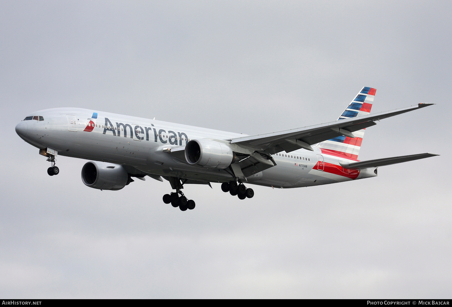 Aircraft Photo of N773AN | Boeing 777-223/ER | American Airlines | AirHistory.net #546817