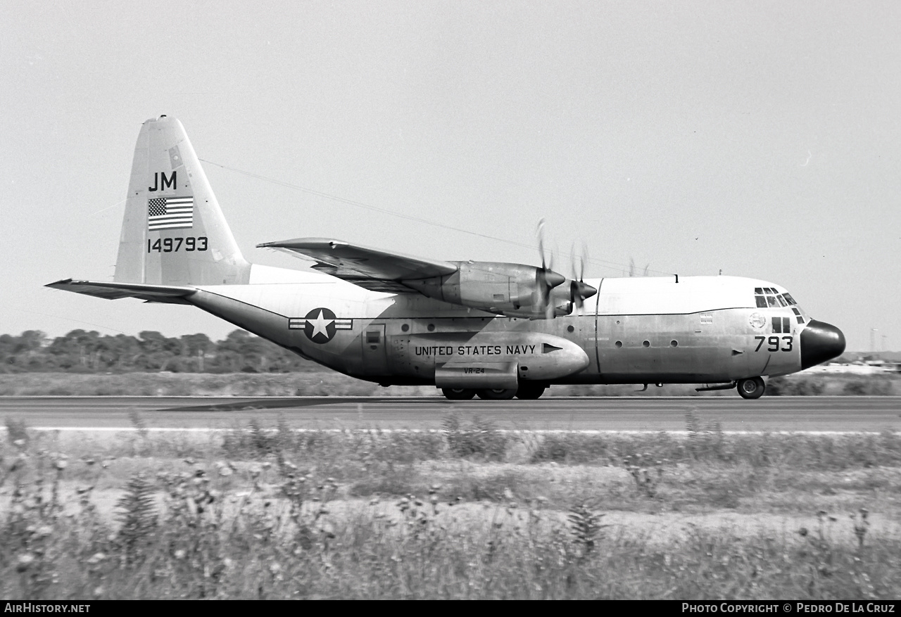 Aircraft Photo of 149793 | Lockheed C-130F Hercules | USA - Navy | AirHistory.net #546837