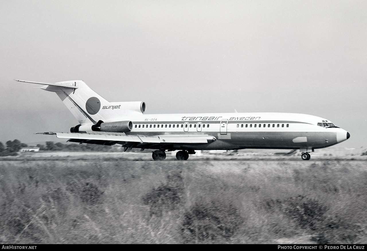 Aircraft Photo of SE-DDA | Boeing 727-134 | Transair Sweden | AirHistory.net #546842