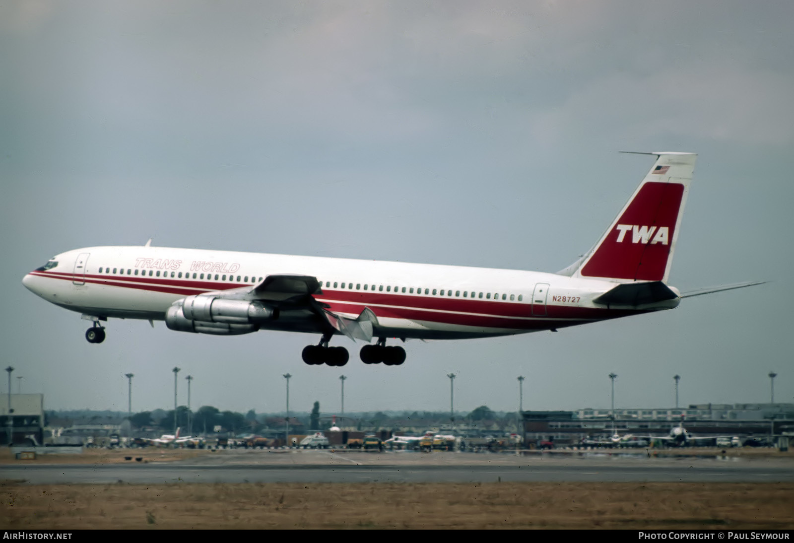 Aircraft Photo of N28727 | Boeing 707-331B | Trans World Airlines - TWA | AirHistory.net #546844